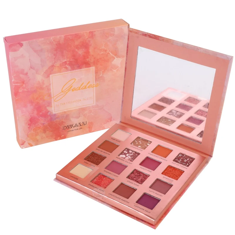 New Arrival Charming Eyeshadow 16 Color Palette Make up Palette Matte Shimmer Pigmented Eye Shadow Powder
New Arrival Charming Eyeshadow 16 Color Palette Make up Palette Matte Shimmer Pigmented Eye Shadow Powder