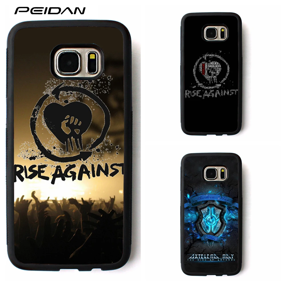 PEIDAN RISE AGAINST Protective cover phone case for samsung galaxy S3 S4 S5 S6 S7 S8 edge Note 3 4 5 #rr394 |