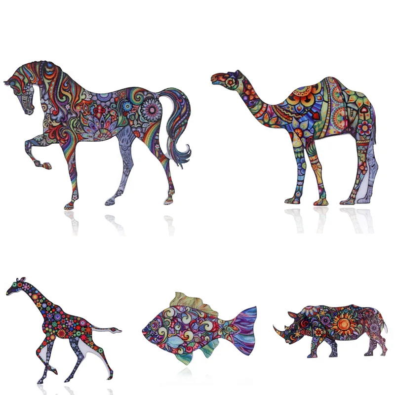 Creative Cartoon Fish Horse Sheep Giraffe Camel Rhino Note Brooch Button Pins Denim Lapel Pin Badge Jewelry Gift
Creative Cartoon Fish Horse Sheep Giraffe Camel Rhino Note Brooch Button Pins Denim Lapel Pin Badge Jewelry Gift