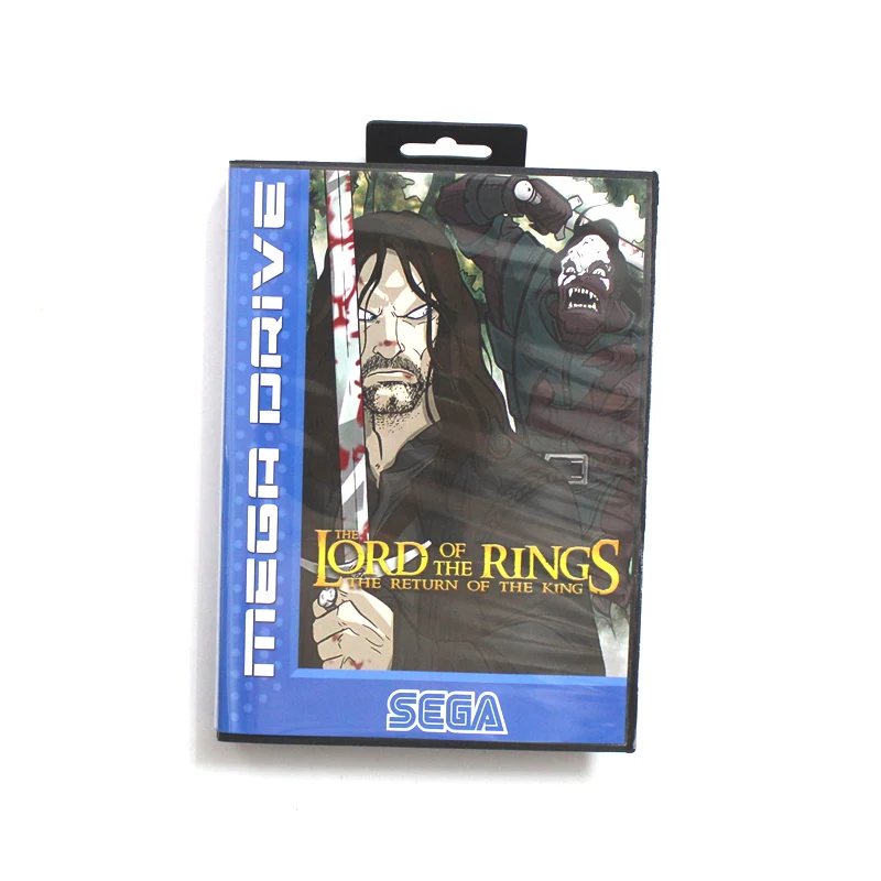 The Lord Of The Rings 16 bit MD card with Retail box for Sega MegaDrive Video Game console system
The Lord Of The Rings 16 bit MD card with Retail box for Sega MegaDrive Video Game console system