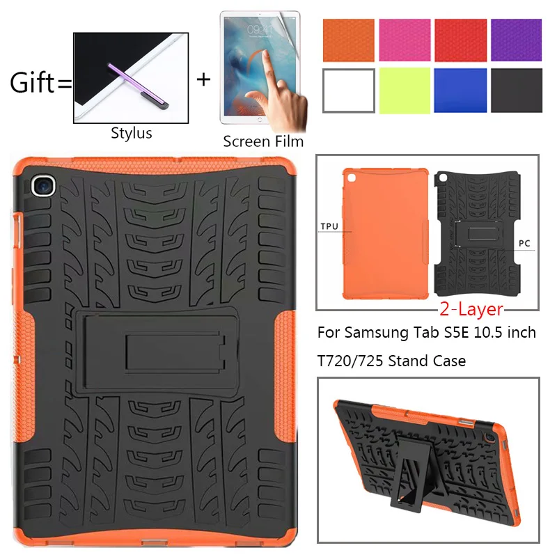 Case For Samsung Galaxy Tab S5E 10.5 2019 T720 Case Armor Heavy Stand ShockProof Cover for Samsung Tab S5E SM-T720 SM-T725 Case
Case For Samsung Galaxy Tab S5E 10.5 2019 T720 Case Armor Heavy Stand ShockProof Cover for Samsung Tab S5E SM-T720 SM-T725 Case