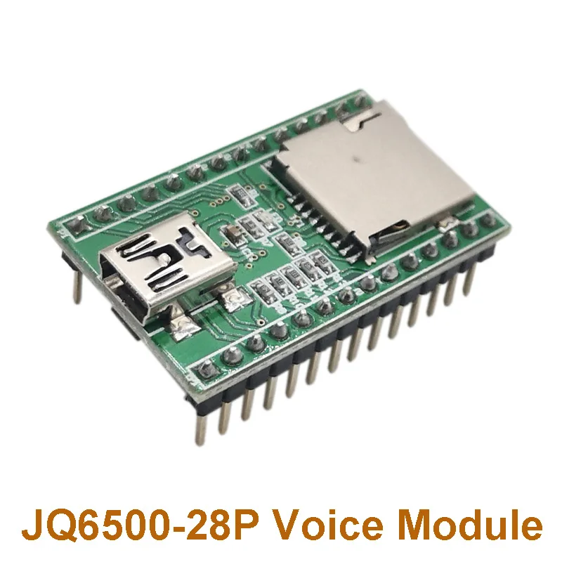 5pcs/lot JQ6500-28P Voice Module MP3 Module One To One 5 Road Independent Control Serial Control
5pcs/lot JQ6500-28P Voice Module MP3 Module One To One 5 Road Independent Control Serial Control