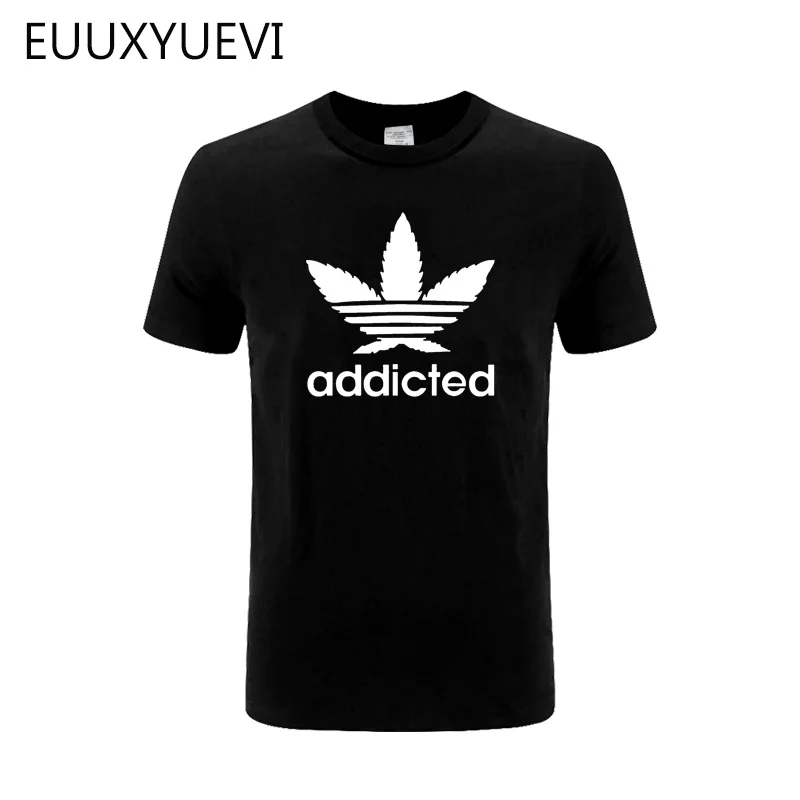 Mens T-shirt Tops T Shirts O-neck New Addicted White Leaf T Shirt Men Summer Fashion Short Sleeve Cotton Weed Day Funny EU-239
Mens T-shirt Tops T Shirts O-neck New Addicted White Leaf T Shirt Men Summer Fashion Short Sleeve Cotton Weed Day Funny EU-239