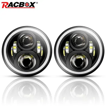 Angel Eye 7 Inch 80W LED Projector Headlight Daytime Running Light H4 H13 Worklight for Lada Niva DRL Jeep Wrangler JK 2007-2015
Angel Eye 7 Inch 80W LED Projector Headlight Daytime Running Light H4 H13 Worklight for Lada Niva DRL Jeep Wrangler JK 2007-2015
