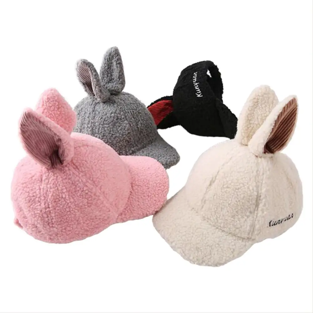 Baby Boys Girls Hat Rabbit Ear Hat Autumn Winter for Children Cute Lambswool Hat Warm Baseball Cap Adjustable
Baby Boys Girls Hat Rabbit Ear Hat Autumn Winter for Children Cute Lambswool Hat Warm Baseball Cap Adjustable