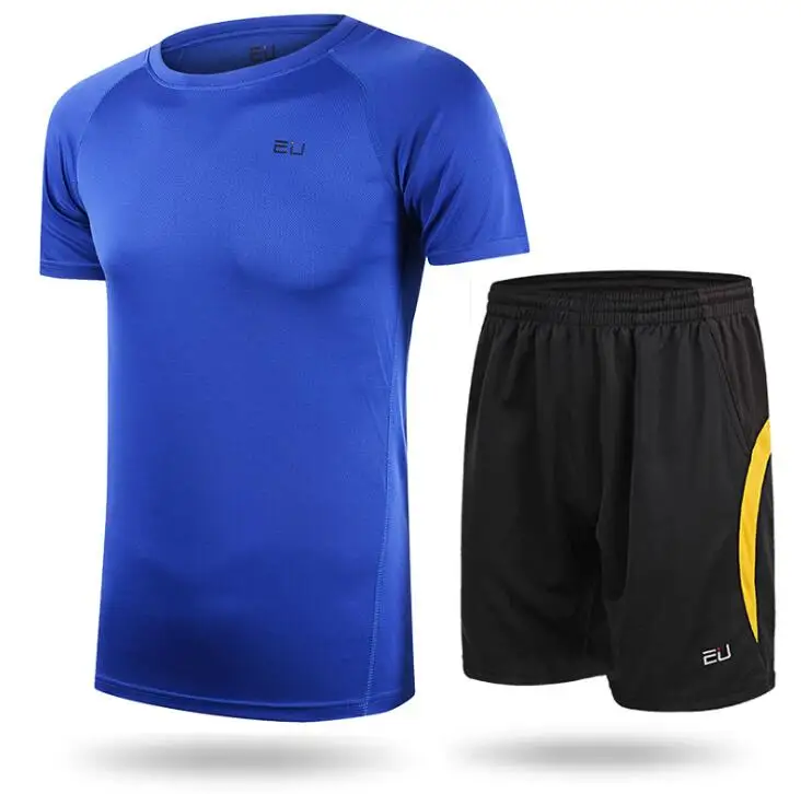 EU Mens Basketball Sport Sets Women Summer Fitness Bodybuilding Running Short sleeve T Shirt +Shorts 2pcs Training Exercise Suit
EU Mens Basketball Sport Sets Women Summer Fitness Bodybuilding Running Short sleeve T Shirt +Shorts 2pcs Training Exercise Suit