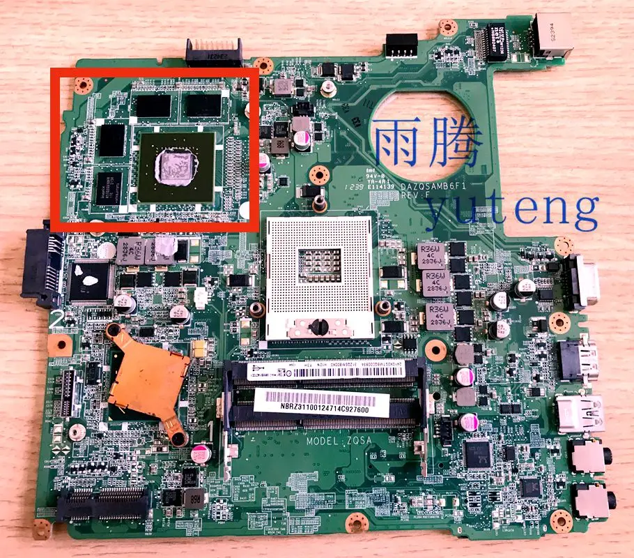 Laptop Motherboard For Acer E1 431 E1-471G E1-431G E1-431 Main Board DAZQSAMB6F1
Laptop Motherboard For Acer E1 431 E1-471G E1-431G E1-431 Main Board DAZQSAMB6F1