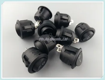 10pcs/lot 15mm SPST 2 PIN On/Off G113 Round Boat Rocker Switch 6A/250V Car Dash Dashboard Truck RV ATV Home
10pcs/lot 15mm SPST 2 PIN On/Off G113 Round Boat Rocker Switch 6A/250V Car Dash Dashboard Truck RV ATV Home