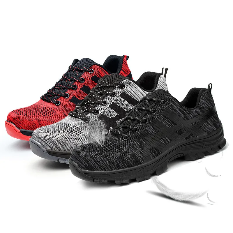 Plus Size 35-46 Work Boots Men Safety Shoes Unisex Air Mesh Work Shoes Men Boots High Quality Steel Toe Safety Boots Male
Plus Size 35-46 Work Boots Men Safety Shoes Unisex Air Mesh Work Shoes Men Boots High Quality Steel Toe Safety Boots Male