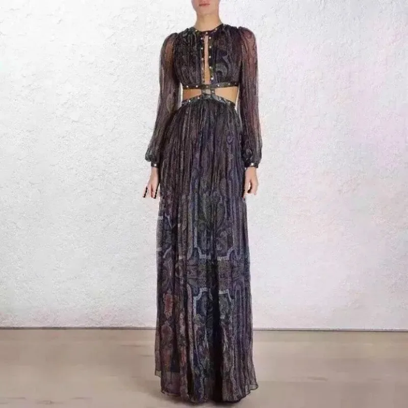 Runway Women's Dresses Sexy Hollow Out Luxury Buttons Two Pieces 2018 Designer Female Printed Vestido Party Club Dress High End
Runway Women's Dresses Sexy Hollow Out Luxury Buttons Two Pieces 2018 Designer Female Printed Vestido Party Club Dress High End