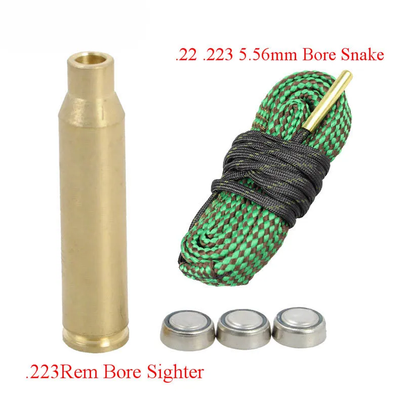 Red Laser Bore Sight .223 Rem Cartridge & Bore Cleaner .22 .223 Caliber Shotguns Boresnake Cleaning Shotgun Pistol Caza
Red Laser Bore Sight .223 Rem Cartridge & Bore Cleaner .22 .223 Caliber Shotguns Boresnake Cleaning Shotgun Pistol Caza