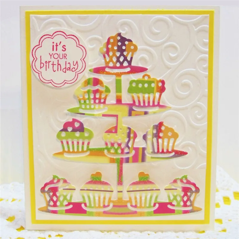 Naifumodo Metal Cutting Dies Cupcake Stand 9.7*10.8cm For Scrapbooking Card Making Album Embossing Crafts Die New Arrival
Naifumodo Metal Cutting Dies Cupcake Stand 9.7*10.8cm For Scrapbooking Card Making Album Embossing Crafts Die New Arrival