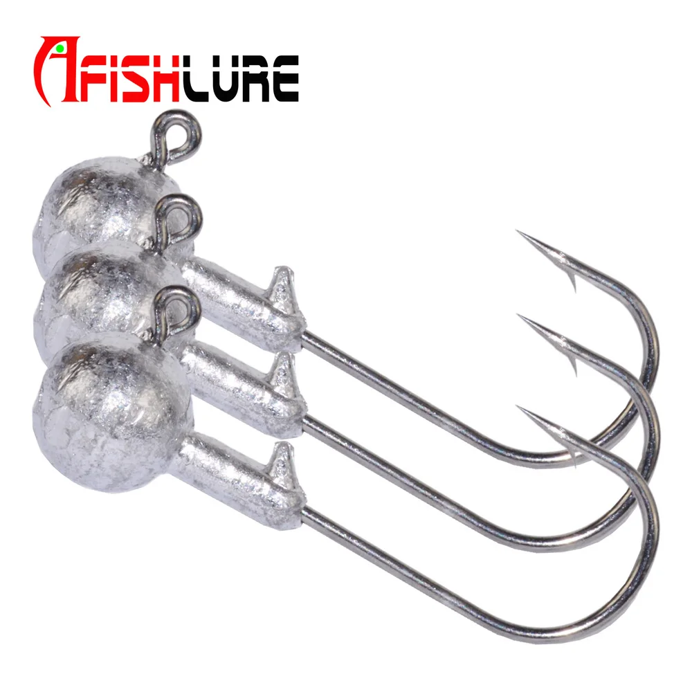 3.5g/5g/7.0g/10g/14g 5pcs/lot Primary Lead Head Hook Soft Bait Hooks Soft Hook Worm Softbait Hook Lead Weight Fishing Tackle 
3.5g/5g/7.0g/10g/14g 5pcs/lot Primary Lead Head Hook Soft Bait Hooks Soft Hook Worm Softbait Hook Lead Weight Fishing Tackle