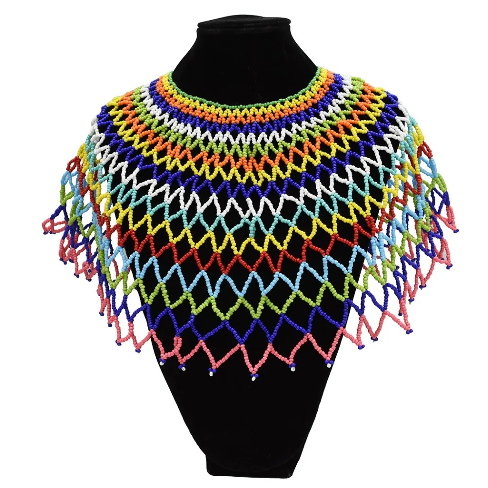 African Resin Bead kolye Jewelry Set Women Ethnic Nigerian Bohemian Exotic Big Statement Necklace Collier Choker Drop Earrings
African Resin Bead kolye Jewelry Set Women Ethnic Nigerian Bohemian Exotic Big Statement Necklace Collier Choker Drop Earrings