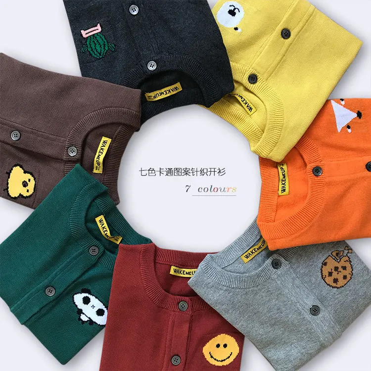 2019 Autumn Baby Girls Sweaters Kids Boys Clothes Cotton Children Knitted Sweater Coat Cute Cartoon Girls Cardigan Jacket
2019 Autumn Baby Girls Sweaters Kids Boys Clothes Cotton Children Knitted Sweater Coat Cute Cartoon Girls Cardigan Jacket