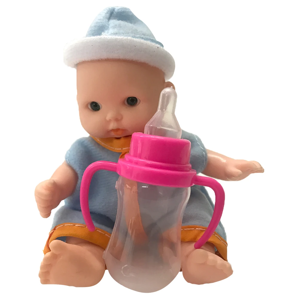 NK 12 см Очаровательная кукла мини Reborn Baby Doll новорожденный реалистичный ребенок