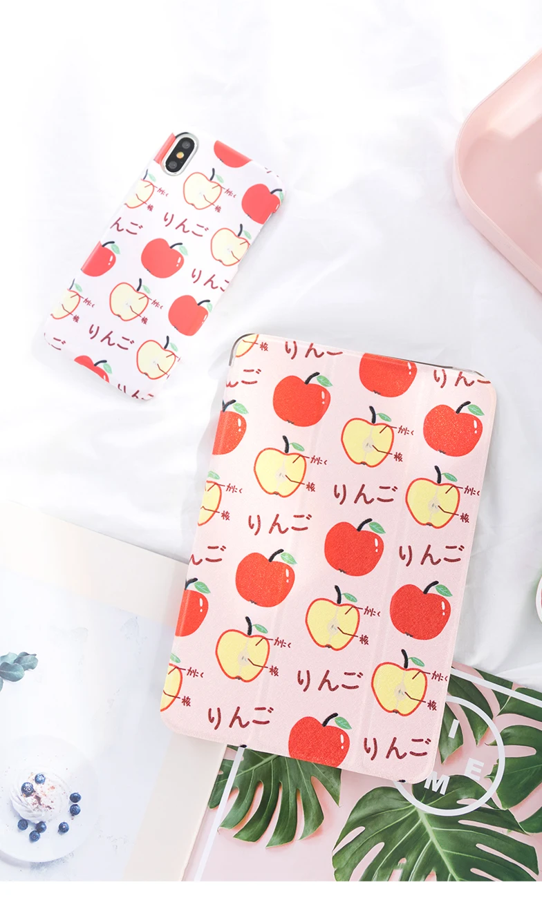 Red Fruit Magnet Flip Cover case For iPad Air Air2 Pro 9.7 10.5 11 12.9 2019 Mini 2 3 4 5 Tablet Case For ipad 9.7 2017 2018
Red Fruit Magnet Flip Cover case For iPad Air Air2 Pro 9.7 10.5 11 12.9 2019 Mini 2 3 4 5 Tablet Case For ipad 9.7 2017 2018
