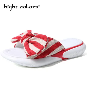 Comfy Thick Platform Large Bow Tie Wearing Women Shoes Leather Sole Wedge Ladies Casual Slippers Open Toe Foot Sandal Size 35-40
Comfy Thick Platform Large Bow Tie Wearing Women Shoes Leather Sole Wedge Ladies Casual Slippers Open Toe Foot Sandal Size 35-40