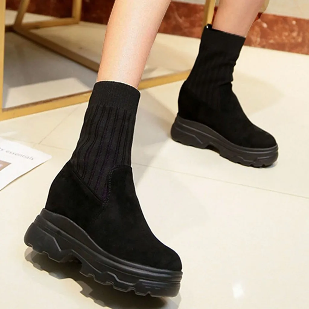 Weideng Classic Brogue Women Winter Shoes Flock Black Fashion Shoes Marten Platforms Boot Winter Soft Footwear 40
Weideng Classic Brogue Women Winter Shoes Flock Black Fashion Shoes Marten Platforms Boot Winter Soft Footwear 40