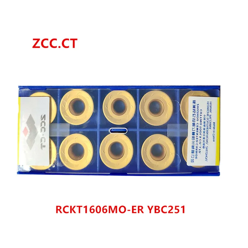 ZCC.CT 10P RCKY1606MO-ER YBC251 Indexable turning tool Insert CNC Carbide Insert For steel
ZCC.CT 10P RCKY1606MO-ER YBC251 Indexable turning tool Insert CNC Carbide Insert For steel