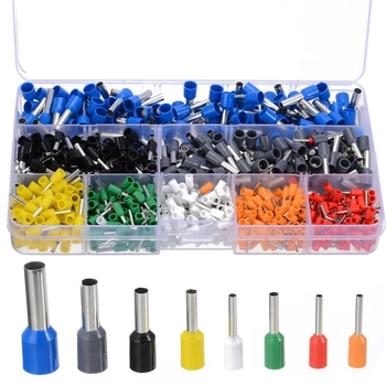 1pc Hand Ferrule Crimper Plier Crimp Tool with 800pcs Cable Wire Terminal Connectors Kit with Plastic Case
1pc Hand Ferrule Crimper Plier Crimp Tool with 800pcs Cable Wire Terminal Connectors Kit with Plastic Case