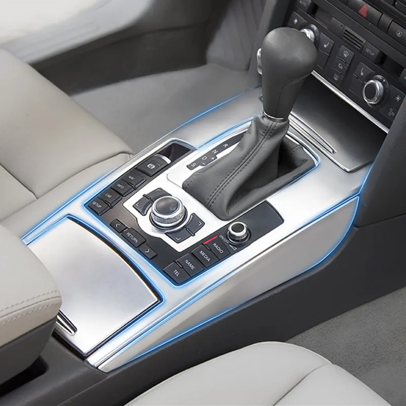 Stainless Steel Center Console Gear Shift Panel Frame Decoration Cover Trim 5Pcs For Audi A6 C6 2005-2011 Silver Color Decals
Stainless Steel Center Console Gear Shift Panel Frame Decoration Cover Trim 5Pcs For Audi A6 C6 2005-2011 Silver Color Decals