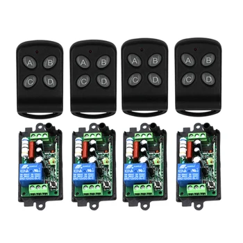New product AC220V 110V 1CH RF Wireless Remote Control Switch system 220V relays receiver*4 remote control transmitter*4 4239
New product AC220V 110V 1CH RF Wireless Remote Control Switch system 220V relays receiver*4 remote control transmitter*4 4239