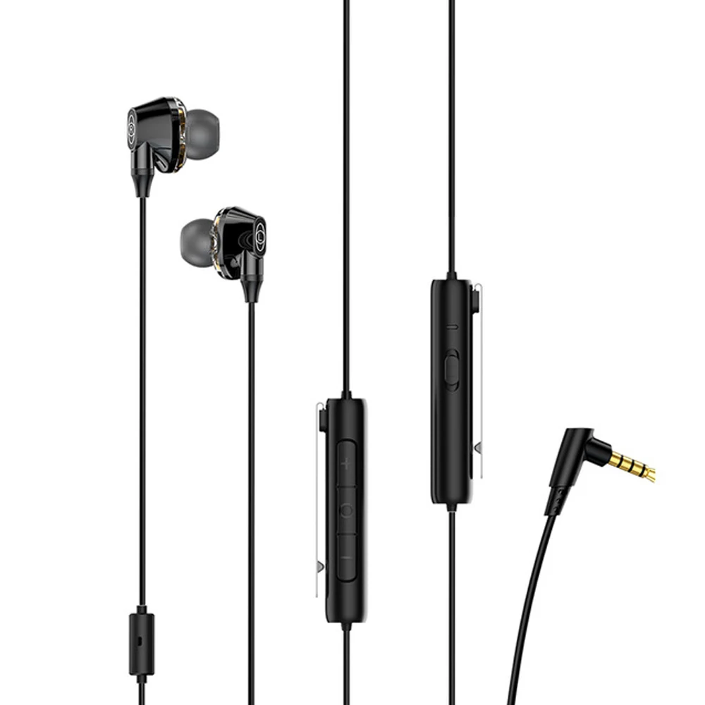 FDBRO Baseus H08 Dual Driver Wired Earphone 3D Stereo Sound 3.5mm Jack Earpiece With Mic For Phone , Support 3D Gaming Music
FDBRO Baseus H08 Dual Driver Wired Earphone 3D Stereo Sound 3.5mm Jack Earpiece With Mic For Phone , Support 3D Gaming Music