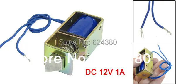 DC 12V 1A 10mm Stroke 15N Force Open Frame Type Solenoid Electromagnet for Electric Door Lock
DC 12V 1A 10mm Stroke 15N Force Open Frame Type Solenoid Electromagnet for Electric Door Lock