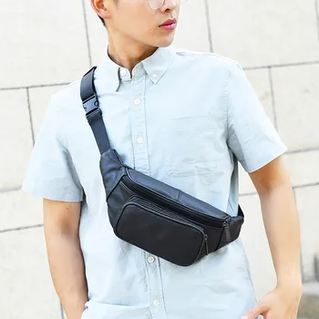Men Fashion Casual Wild Daily Street Chic Sports Bag Shoulder Bag Solid Color Messenger Bag Pocket сумка мужская через плечо 50
Men Fashion Casual Wild Daily Street Chic Sports Bag Shoulder Bag Solid Color Messenger Bag Pocket сумка мужская через плечо 50