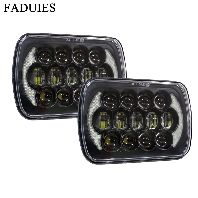FADUIES 105W 5X7 7X6 дюймов прямоугольный морской Светодиодный луч светодиодный фары с DRL для J eep Wrangler YJ Cherokee XJ H6014 H6052 H6054 светодиодный
FADUIES 105W 5X7 7X6 дюймов прямоугольный морской Светодиодный луч светодиодный фары с DRL для J eep Wrangler YJ Cherokee XJ H6014 H6052 H6054 светодиодный