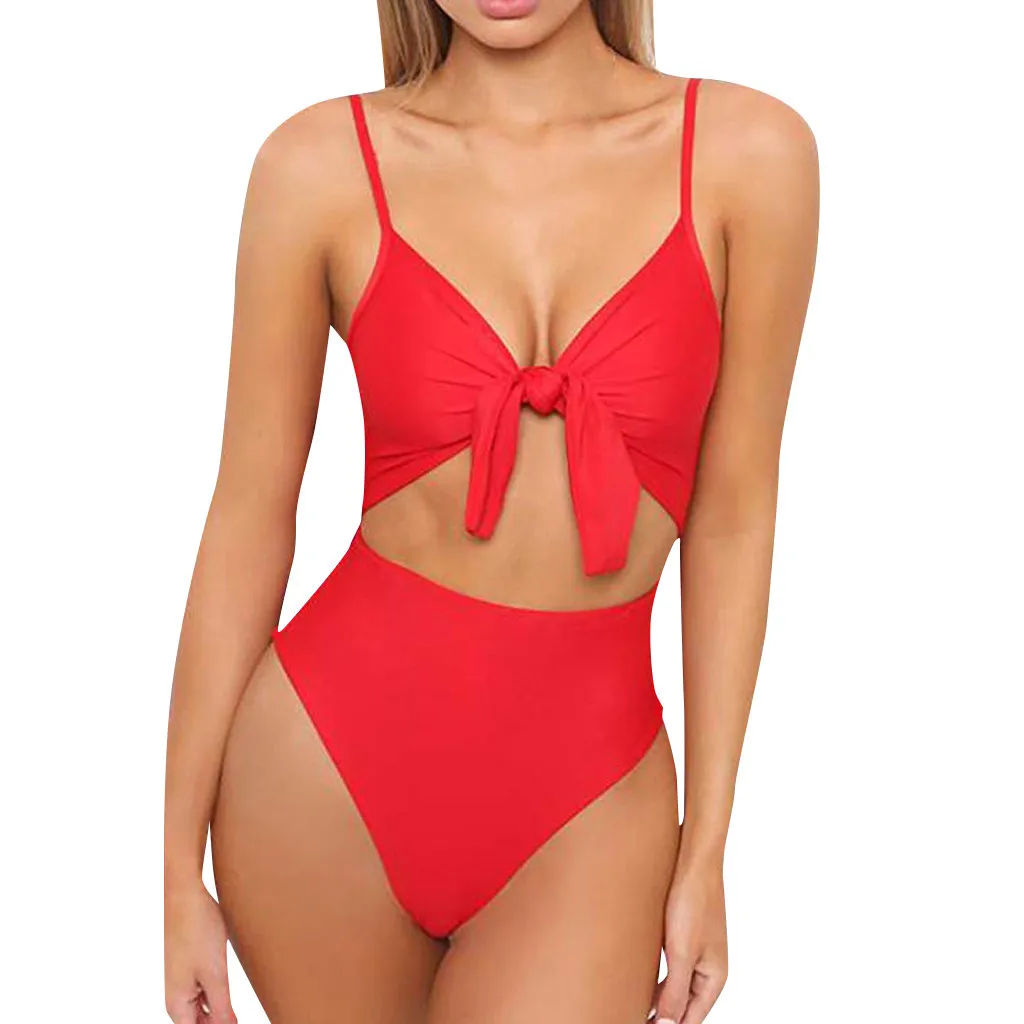 ISHOWTIENDA One-Piece Suits Sling Swimwear Women Bikini Push Up Knotted Hollow Swimsuit Women's Beach Swimming Suit Mayo #6020
ISHOWTIENDA One-Piece Suits Sling Swimwear Women Bikini Push Up Knotted Hollow Swimsuit Women's Beach Swimming Suit Mayo #6020