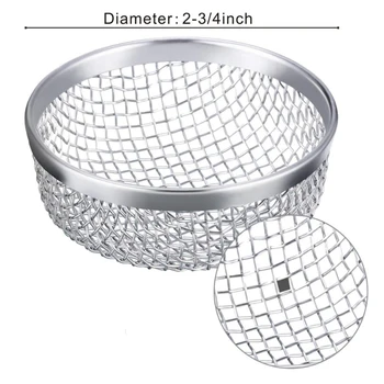 Flying Insect Screen RV Furnace Vent Cover Replacement RV Camper Heater Exhaust Screen Cover 316 Stainless Steel 2.8inch Silver
Flying Insect Screen RV Furnace Vent Cover Replacement RV Camper Heater Exhaust Screen Cover 316 Stainless Steel 2.8inch Silver