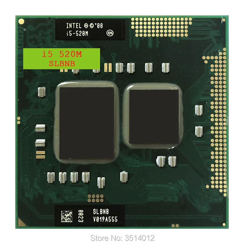 Intel Core i5-520M i5 520M SLBNB SLBU3 2.4 GHz Dual-Core Quad-Thread CPU Processor 3W 35W Socket G1 / rPGA988A
Intel Core i5-520M i5 520M SLBNB SLBU3 2.4 GHz Dual-Core Quad-Thread CPU Processor 3W 35W Socket G1 / rPGA988A