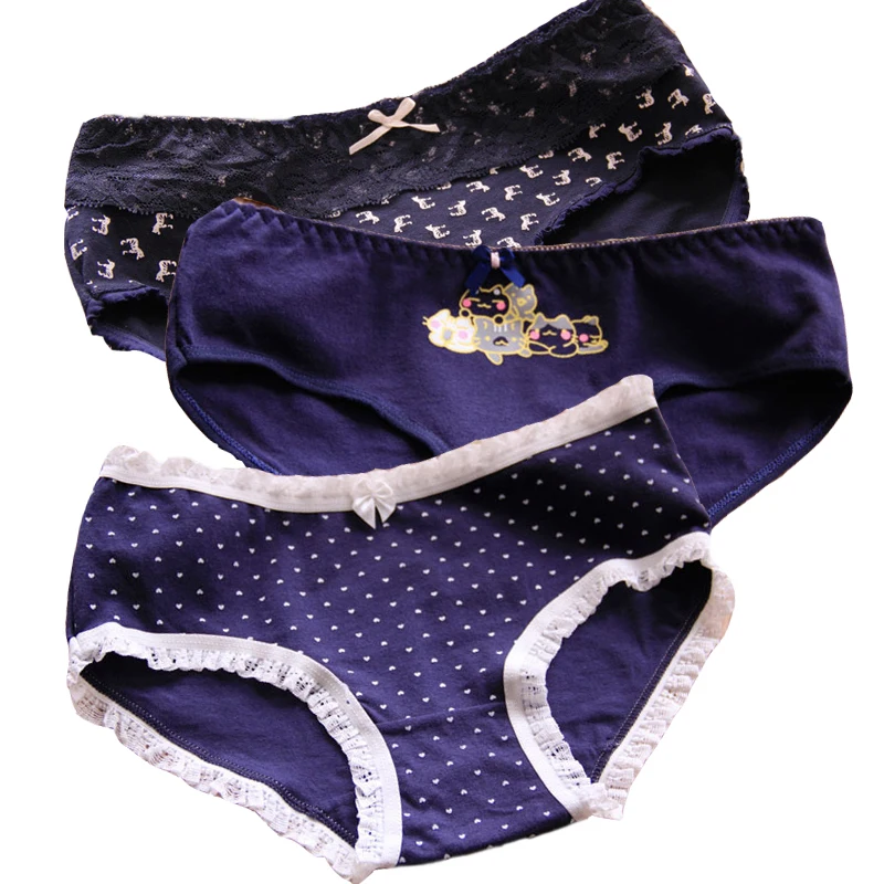 3Pcs Underwear Women Panties Culotte Femme Cotton Briefs Cartoon Sexy Panties Women Calcinhas Ropa Interior Femenina Lingeries
3Pcs Underwear Women Panties Culotte Femme Cotton Briefs Cartoon Sexy Panties Women Calcinhas Ropa Interior Femenina Lingeries