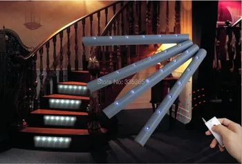 4pcs X LED lights with 1pc remote control led lamp with AAA batteries model send without batteries stair LED light
4pcs X LED lights with 1pc remote control led lamp with AAA batteries model send without batteries stair LED light