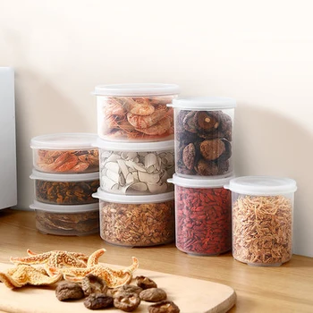 Moisture-proof dry goods sealed cans set miscellaneous grains seasoning storage tank tea cans plastic food storage box
Moisture-proof dry goods sealed cans set miscellaneous grains seasoning storage tank tea cans plastic food storage box