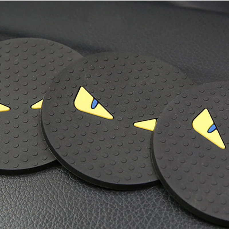 Universal Vehicle Water Cup Bottle Holder Anti-slip Pad Mat Silica Gel Car Cup Anti Slip for BMW Car Interior Accessories Style