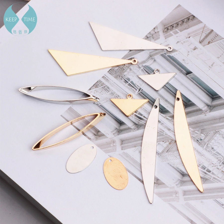 Copper DIY elliptical triangle horse eye Earrings ear clip Handmade ear pendant accessories materials
Copper DIY elliptical triangle horse eye Earrings ear clip Handmade ear pendant accessories materials