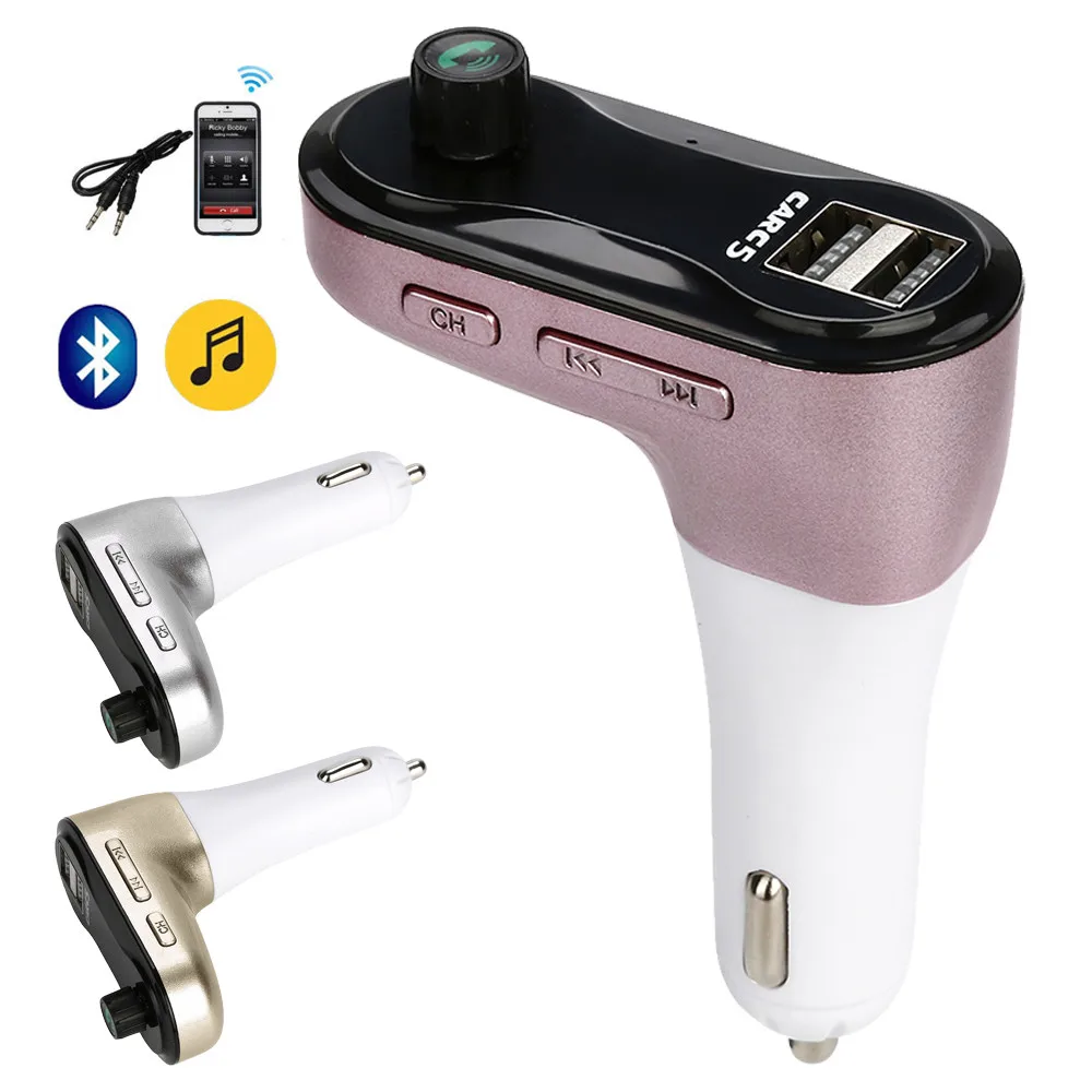 2019 Multifunction C5 Car Kit MP3 Music Player Wireless Bluetooth FM Transmitter Radio&USB Charger AUX To Mp3 Voiture Adapter H
2019 Multifunction C5 Car Kit MP3 Music Player Wireless Bluetooth FM Transmitter Radio&USB Charger AUX To Mp3 Voiture Adapter H