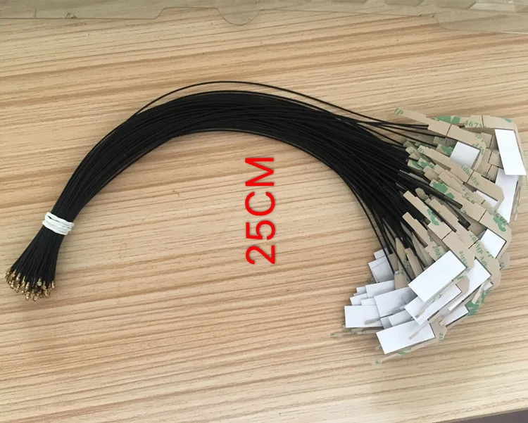 2 шт. антенны IPEX MHF4 2. 4G Wi Fi для Intel 8260 7265 3165 AC N5321 DW5811E GOBI5000 NGFF/M.2 карта 25 см EM7455|antenna for