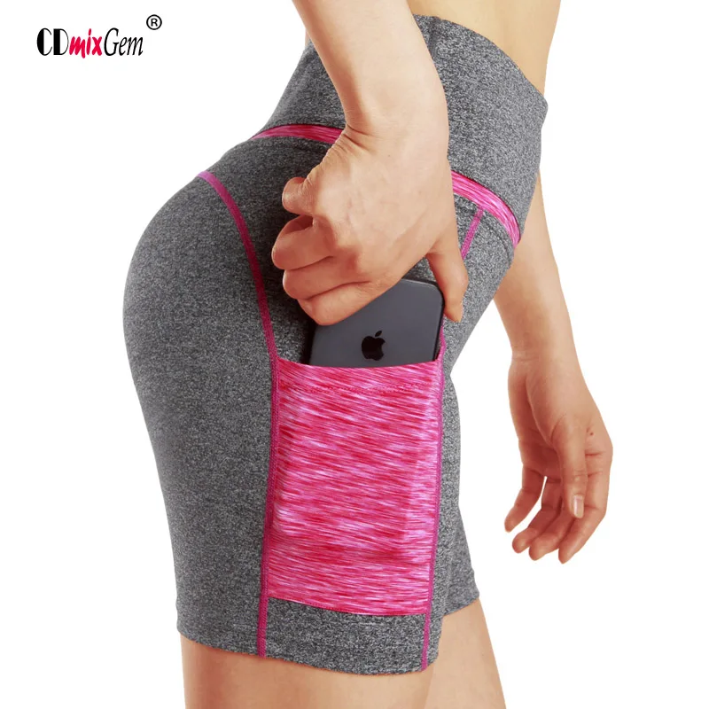 Women's Yoga Shorts With Pocket Breathable Quick Dry Fitness Running Short Tights Sport Yoga Leggings
Women's Yoga Shorts With Pocket Breathable Quick Dry Fitness Running Short Tights Sport Yoga Leggings