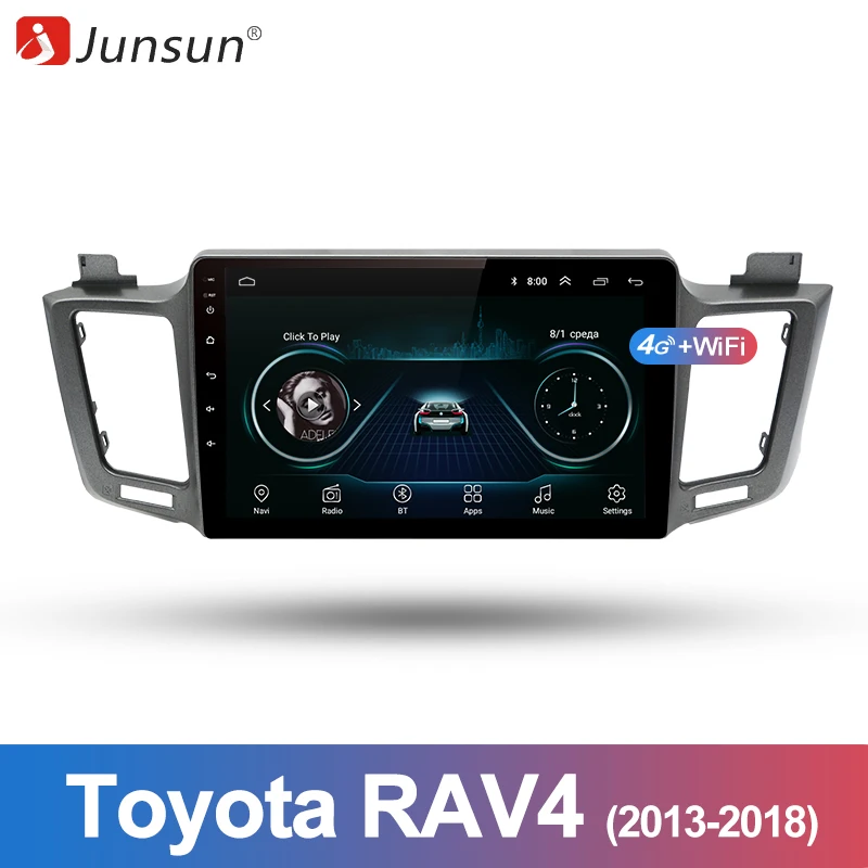 Junsun V1 2G+32G Android 9.0 DSP For Toyota RAV4 2013-2018 Car Radio Multimedia Video Player Navigation GPS RDS 2 din dvd
Junsun V1 2G+32G Android 9.0 DSP For Toyota RAV4 2013-2018 Car Radio Multimedia Video Player Navigation GPS RDS 2 din dvd