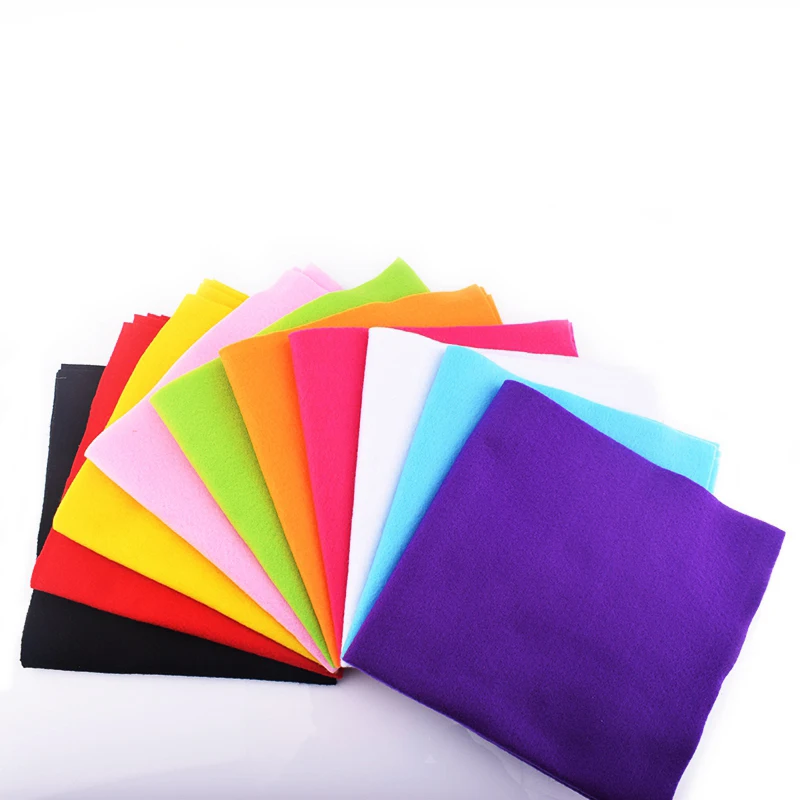 Soft Felt Fabric Bundle,Polyester Non-woven Felt Cloth for DIY Sewing & Quilting of Dolls & Craft/1.5mm Thickness,10pcs,20*20cm
Soft Felt Fabric Bundle,Polyester Non-woven Felt Cloth for DIY Sewing & Quilting of Dolls & Craft/1.5mm Thickness,10pcs,20*20cm