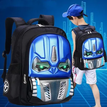 School Bag Children 3D Robot Backpack Kids Backpack Mochila Bag Waterproof Cartoon Boys Book Bag
School Bag Children 3D Robot Backpack Kids Backpack Mochila Bag Waterproof Cartoon Boys Book Bag