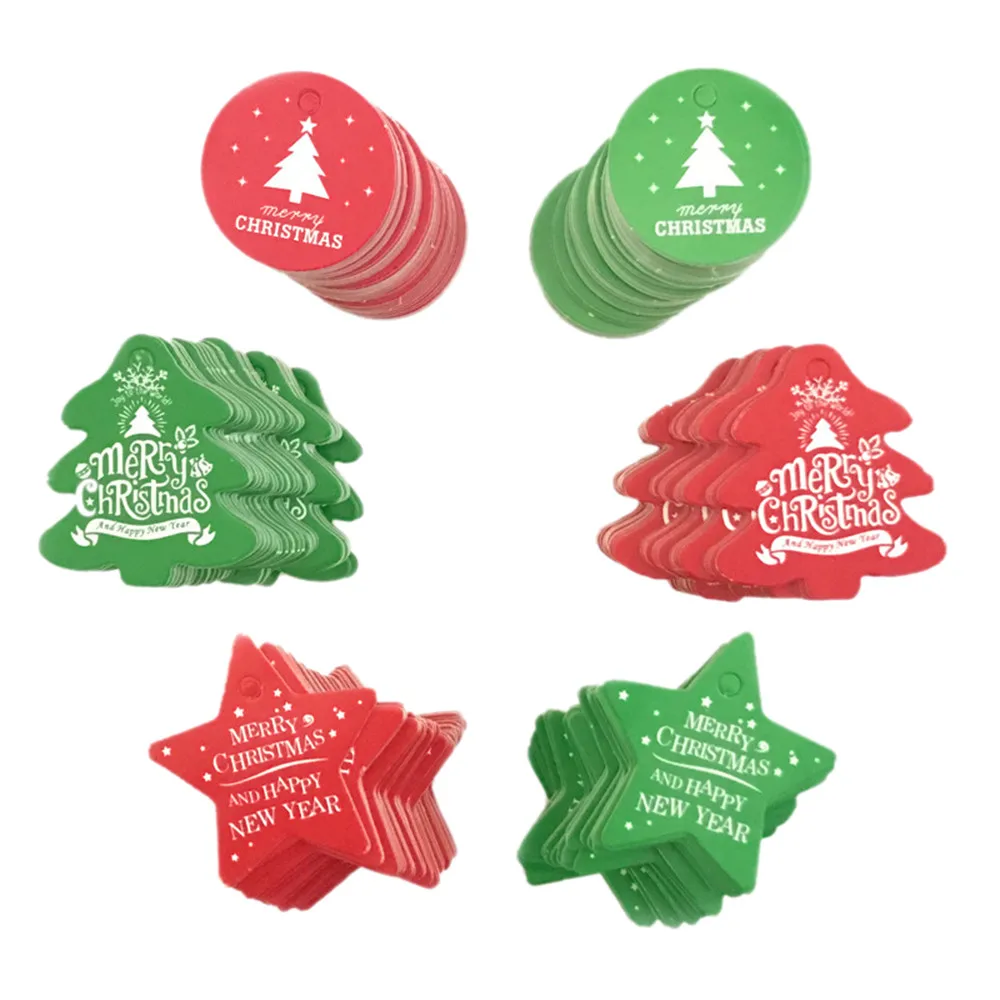 New Year 100Pcs Star Santa Claus Christmas Tag Candy Bag Decoration Gift Hang Tags noel natale natal kerst navidad 2019
New Year 100Pcs Star Santa Claus Christmas Tag Candy Bag Decoration Gift Hang Tags noel natale natal kerst navidad 2019