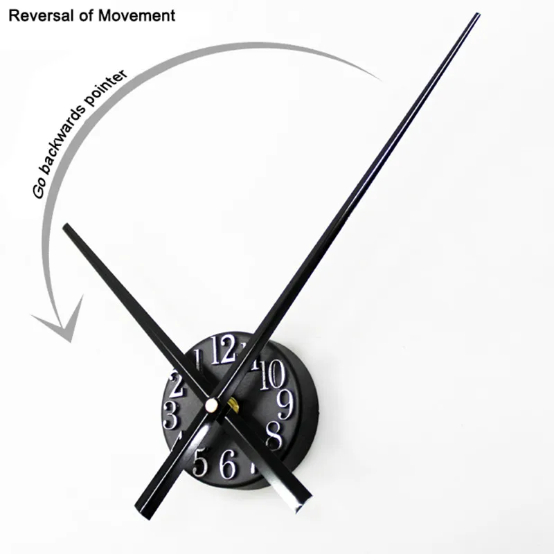 Go Backwards Pointer Wall Clock 3D Digital time-scale Point Wall Clock Reversal Jump a stopwatch Clock
Go Backwards Pointer Wall Clock 3D Digital time-scale Point Wall Clock Reversal Jump a stopwatch Clock