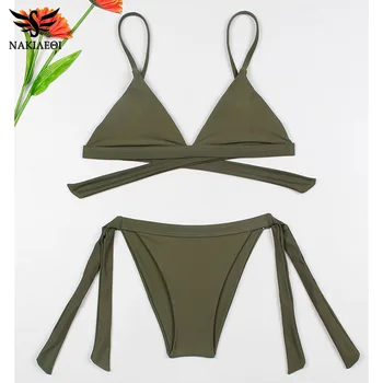 NAKIAEOI Hot Sale Bikinis Women Padded Bra Beach Bikini Set Swimsuit Swimwear Women Bikini 2019 Biquini Woman Swimsuit Wholesale
NAKIAEOI Hot Sale Bikinis Women Padded Bra Beach Bikini Set Swimsuit Swimwear Women Bikini 2019 Biquini Woman Swimsuit Wholesale