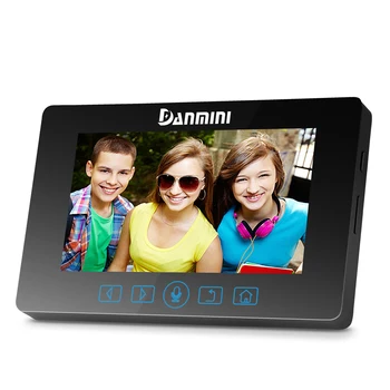 DANMINI 4.3" LCD Digital Door Peephole Camera Night Vision Doorbell Viewer Door Eye Video IR Motion Detection Stylish Touch Key
DANMINI 4.3" LCD Digital Door Peephole Camera Night Vision Doorbell Viewer Door Eye Video IR Motion Detection Stylish Touch Key