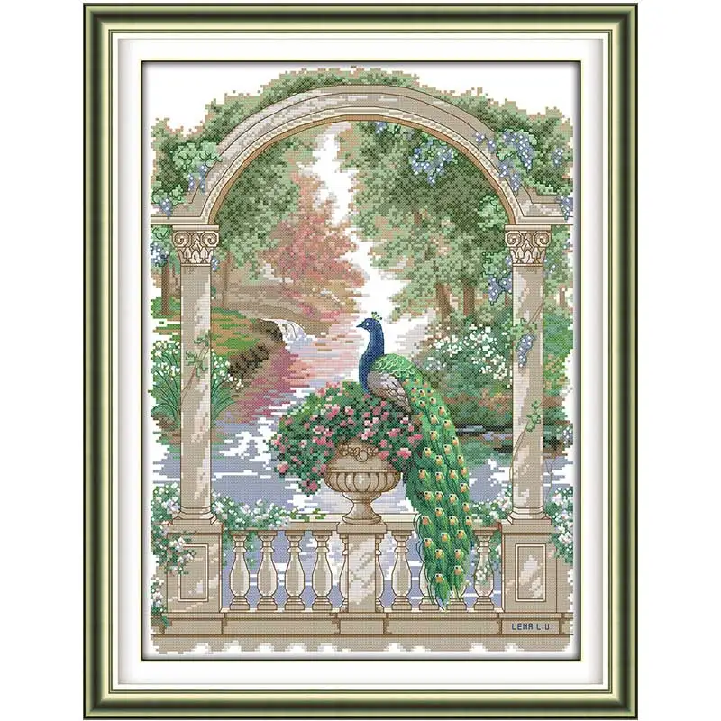 Green peacock Patterns Counted Cross Stitch 11CT 14CT Cross Stitch Set Wholesale Animals Cross-stitch Kit Embroidery Needlework
Green peacock Patterns Counted Cross Stitch 11CT 14CT Cross Stitch Set Wholesale Animals Cross-stitch Kit Embroidery Needlework